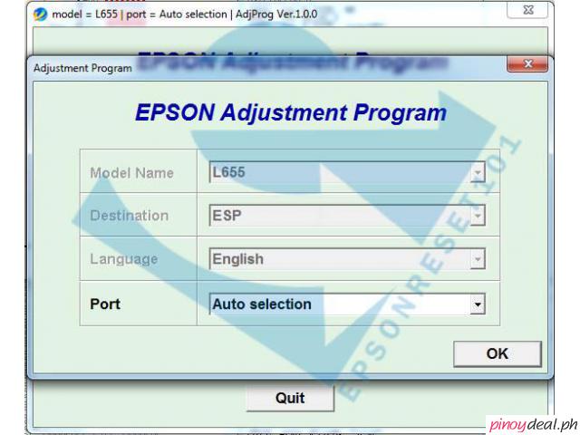 Epson workforce adjustment program download free download